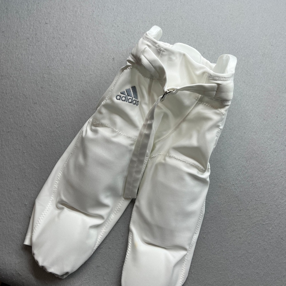 Adidas Football Pants White Small Integrated Padded Practice Game Pants‎